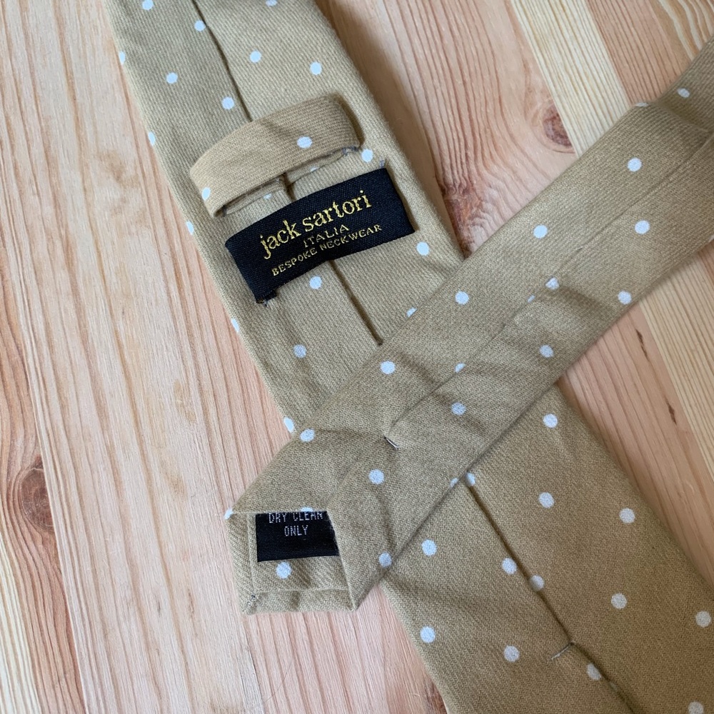Jack Sartori neck tie. 100% cotton.